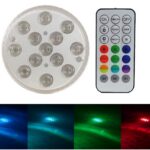 Lumière au 13 dels étanches  pour la piscine avec télécommande de contrôle