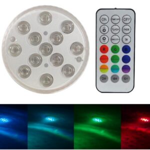 Lumière au 13 dels étanches  pour la piscine avec télécommande de contrôle