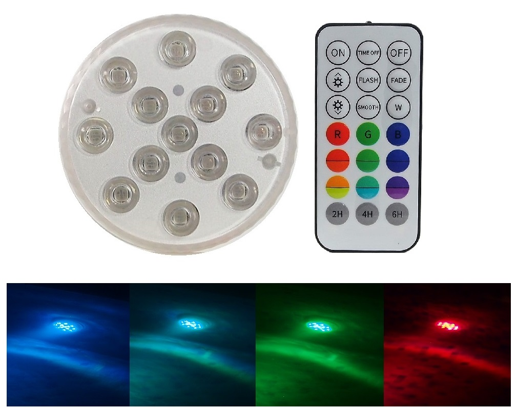 Lumière aux DELs 16 couleurs pour la piscine