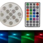 Lumière au 13 dels étanches, bluetooth pour la piscine avec télécommande de contrôle