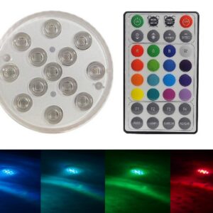 Lumière au 13 dels étanches, bluetooth pour la piscine avec télécommande de contrôle