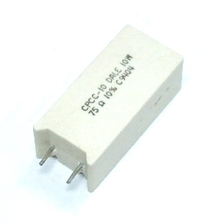 Résistance 7.5 ohms 10 Watts