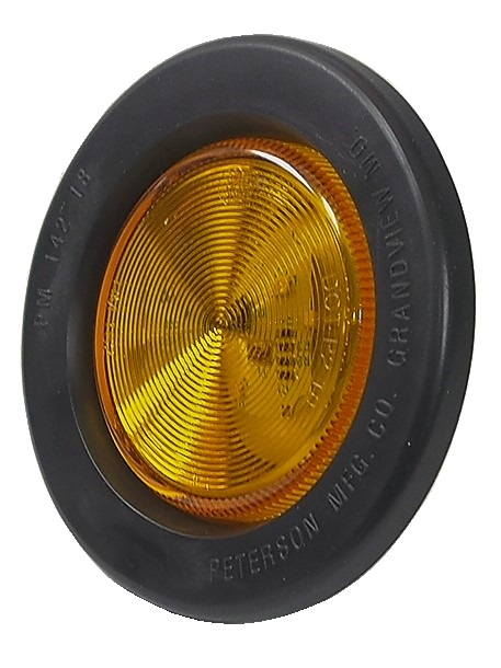 Feu de position ambre scellé DEL de 2.5'' ( 64 mm)