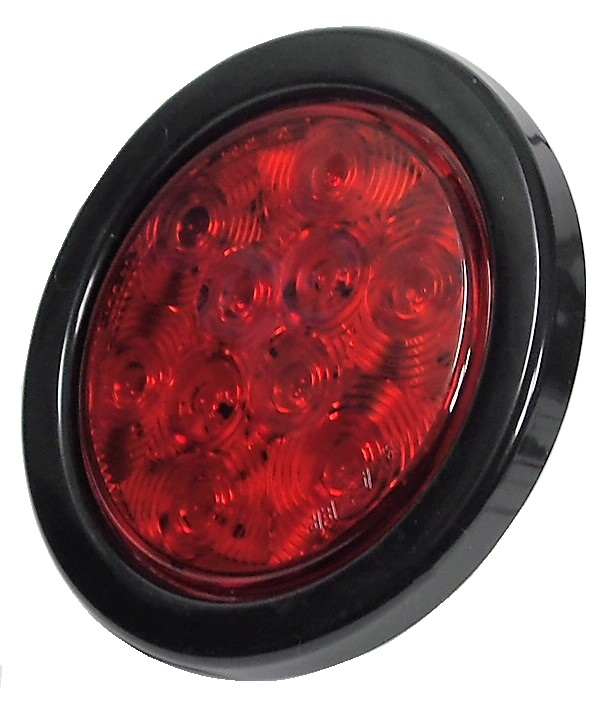 Lumière 4''  DEL rouge pour remorque