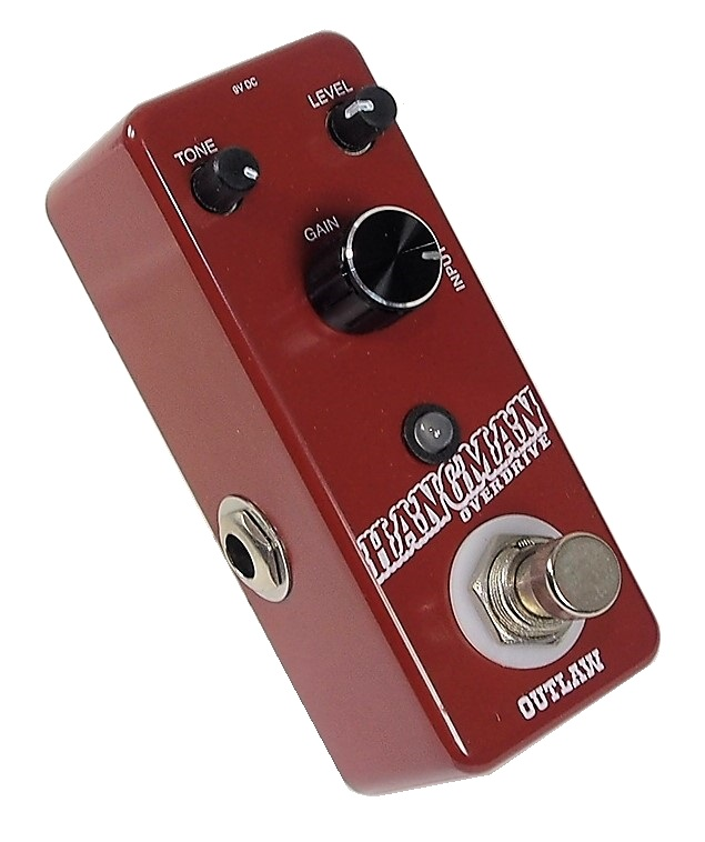 Pédale pour guitare Outlaw HANGMAN - OVERDRIVE