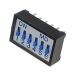 Micro interrupteur DIP On-Off 6.P.S.T.