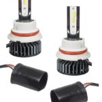 Lumière 9004/HB1 au DEL pour phare de voiture