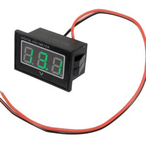 Voltmètre digital imperméable 2.7 à 30 VDC - Vert