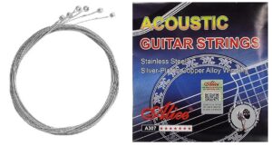 Cordes de guitare acoustique  - Jeu de 6 cordes de marque alice