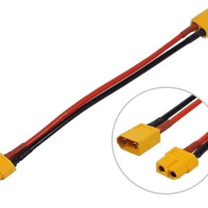 Connecteur amass câble 14 awg 30a 2pin male+femelle 16 cm