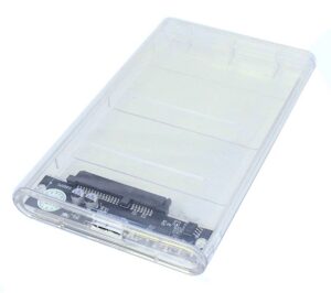 Boîtier externe en plastique pour disque dur 2.5''
