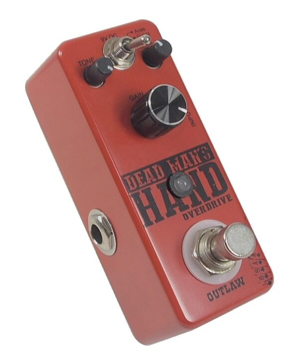 Pédale d'overdrive à deux modes de marque outlaw
