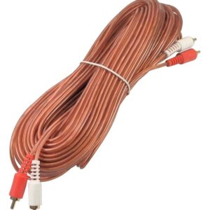Câble audio RCA stéréo - 50 pieds
