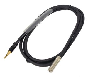 Câble de rallonge 1/8" (3.5 mm) trs miniature mâle à femelle de marque Digiflex NKKF-6.