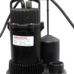Pompe submersible avec détection de niveau d'eau