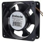 Ventilateur en métal 120 VAC - 120 x 120 x 38 mm