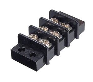 Bornier double à 6 contacts 300V, 20A
