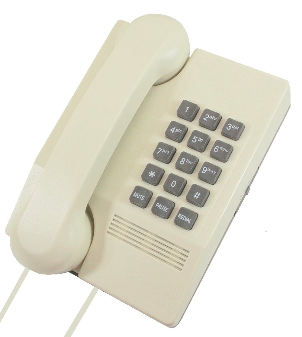 Téléphone Harmony avec fil amande