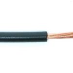 Fil 1 conducteur 18 AWG multibrins noir