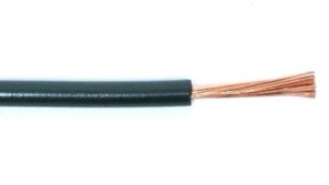 Fil 1 conducteur 18 AWG multibrins noir