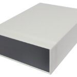 Boîtier Hammond 1598JSGYPBK - 11.02" x 7.87" x 3"