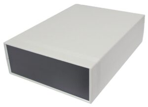 Boîtier Hammond 1598JSGYPBK - 11.02" x 7.87" x 3"