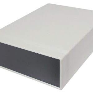 Boîtier Hammond 1598JSGYPBK - 11.02" x 7.87" x 3"