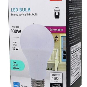 Ampoule au DEL dimmable de 17 Watts (remplace une ampoule de 100W) 120 Volts