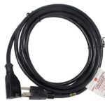 Rallonge électrique 16 AWG avec gaine extérieure noire 10 pieds