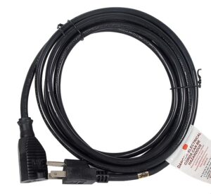 Rallonge électrique 16 AWG avec gaine extérieure noire 10 pieds
