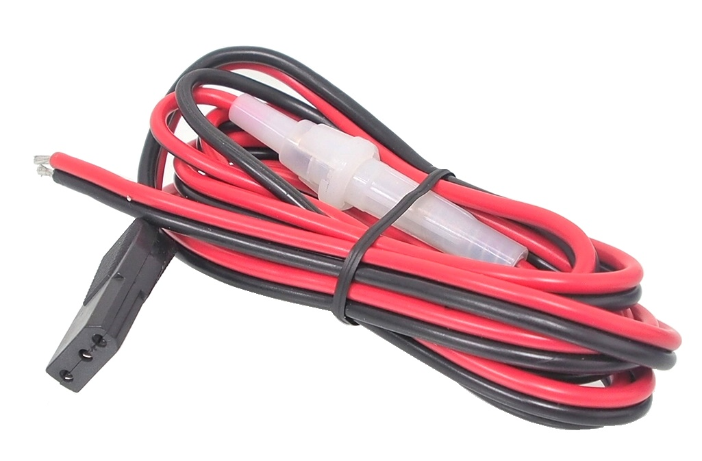 Fil d'alimentation avec fusible pour radio CB