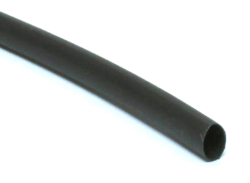 Gaine thermorétractable noir - 3/16" (4.5 mm)
