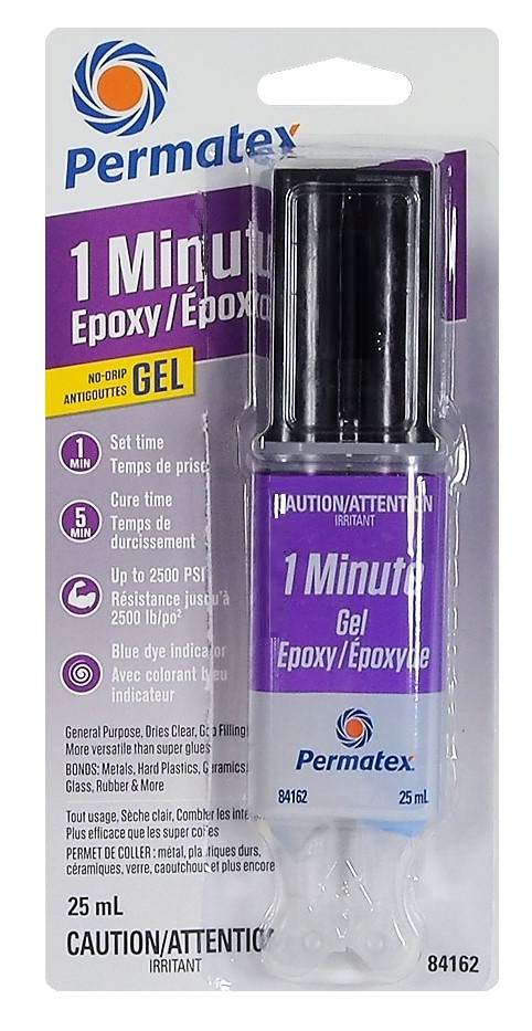 Époxyde transparent, 1 minute, 25 ml