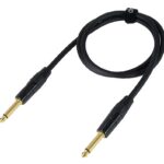 Câble audio Digiflex 6.3 mm (1/4") mâle mono