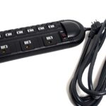 Multiprise électrique à 9 prises - 10'