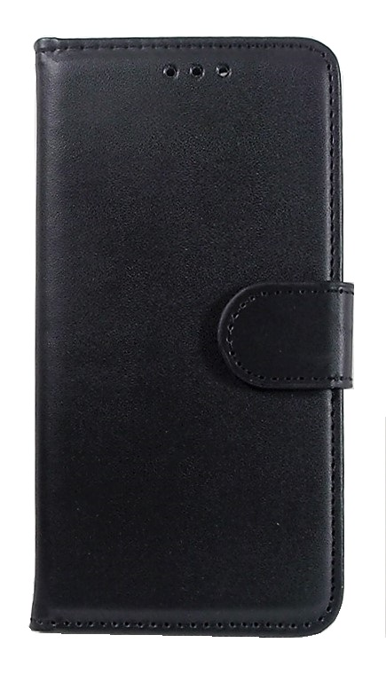Étui à rabat en similicuir noir  iPhone 13 mini