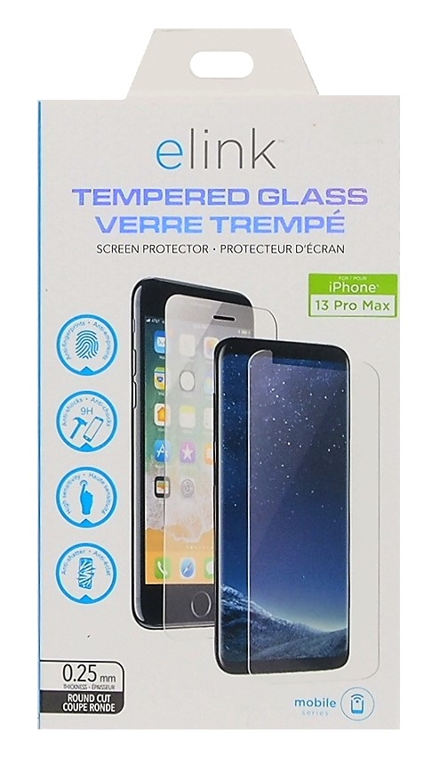 Protecteur d'écran verre trempé iPhone 13 Pro Max