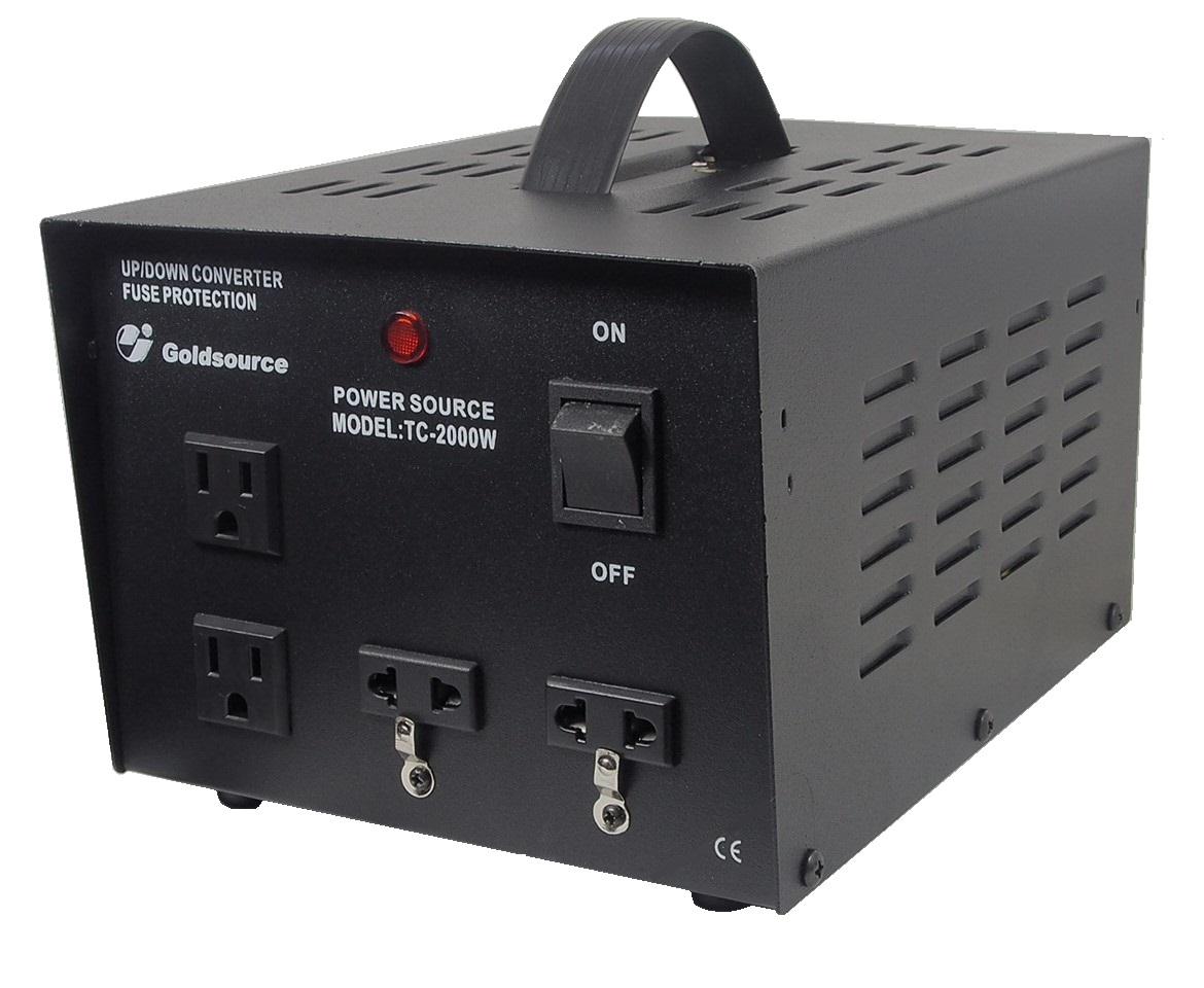Convertisseur de voltage de 110/220 VAC - 2000 W