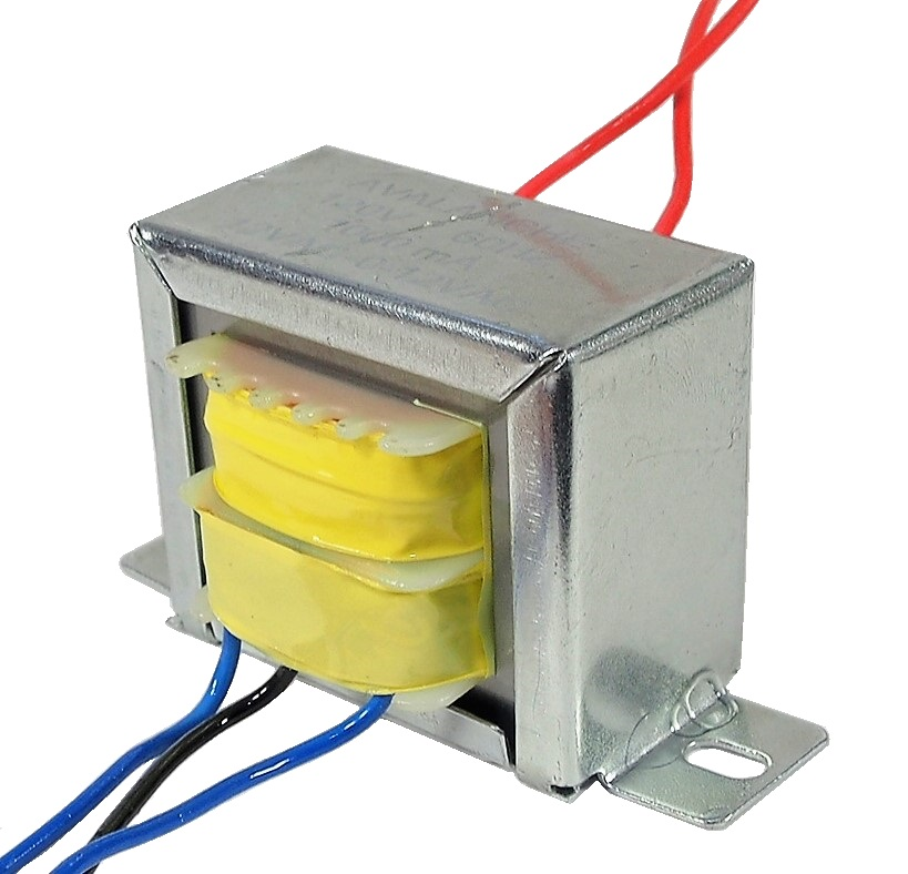 Transformateur AC/AC, 24 VAC, 1 amp. 12-0-12