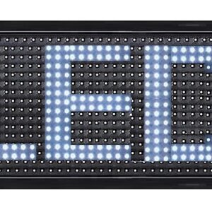 Enseigne au del 26" x 7.5" rgb