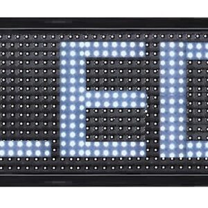 Enseigne au del 39"x7.5" rgb