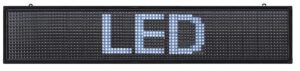 Enseigne au del 39"x7.5" rgb