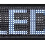 Enseigne au del 52"x7.5" rgb