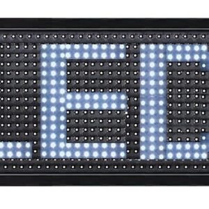 Enseigne au del 52"x7.5" rgb