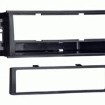 Ensemble de fixation pour radio d'auto simple Din pour modèles Chrysler, Dodge et Jeep 2007 et plus