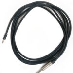 Mini câble TRS 1/8'' (3.5mm) mâle stéréo à 1/4' (6.3mm)' mâle mono de marque Digiflex NKP-10