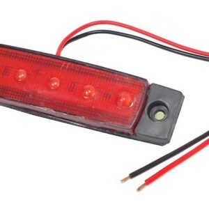 Lumière 12 Volts 6 DEL rouges