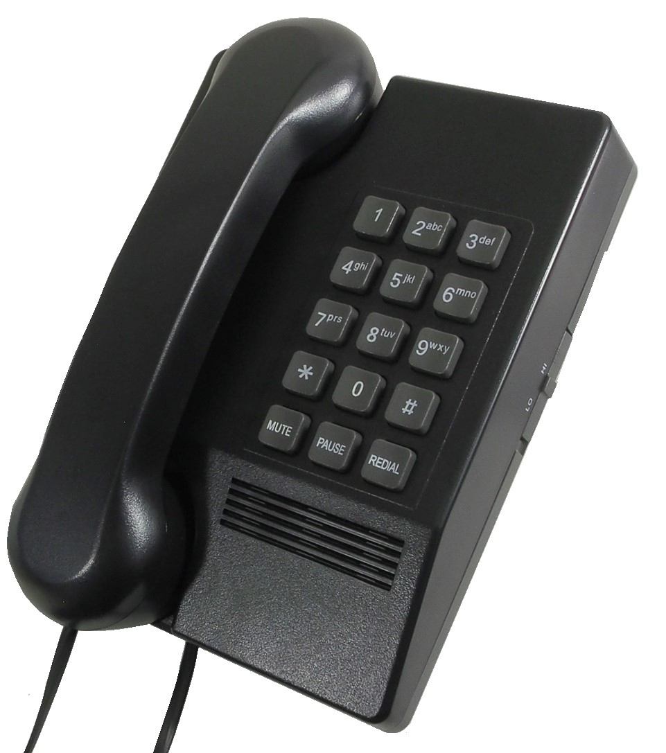 Téléphone Harmony avec fil noir
