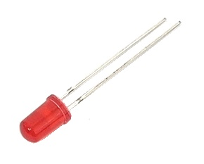 DEL rouge 5 mm