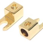 Raccord à 90 degrés fouchette pour fil de 4 AWG